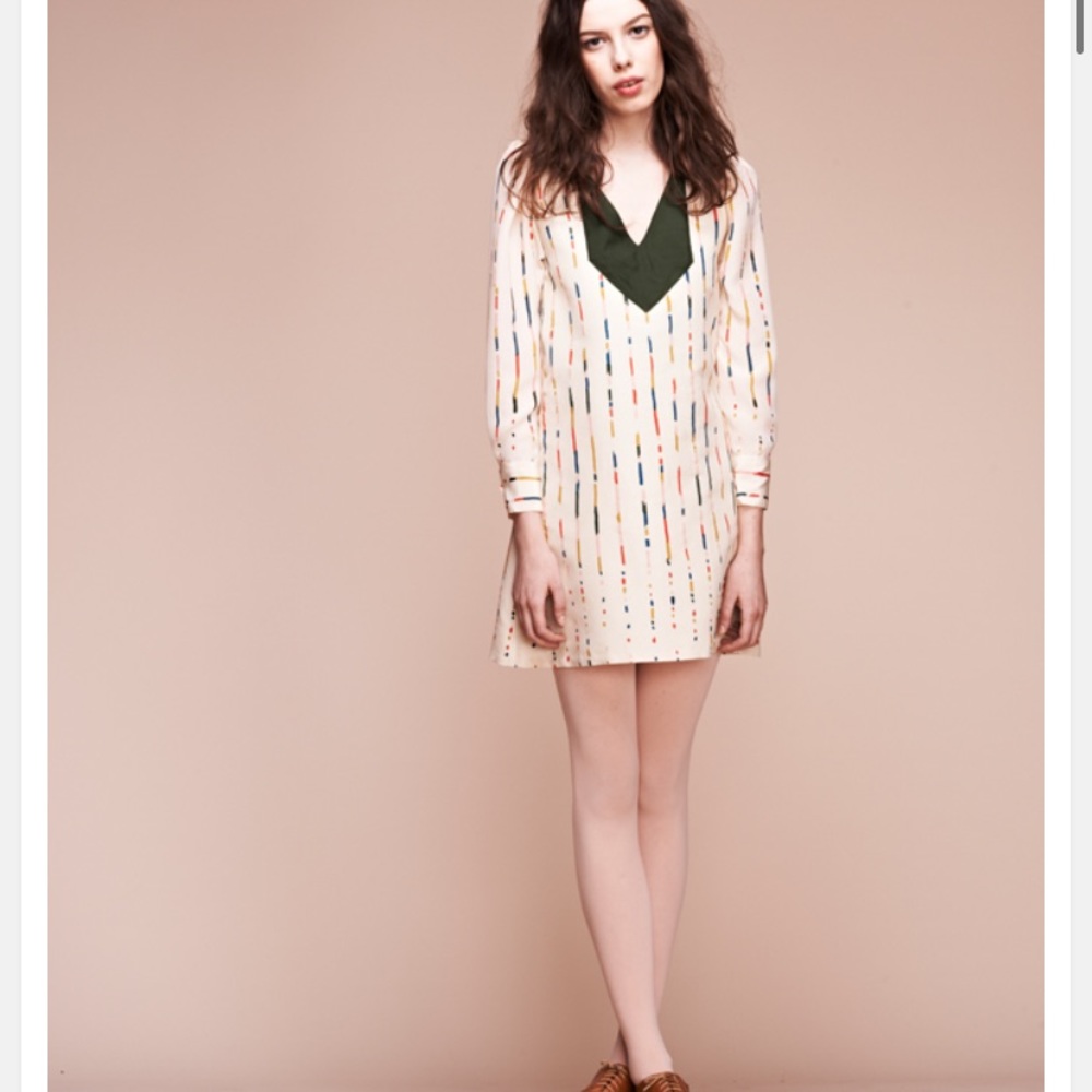 Lauren Moffatt Silk Dress